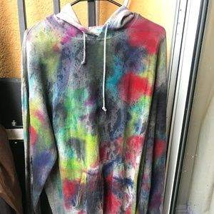 tie dye sweater